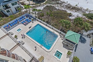 Una piscina climatizada