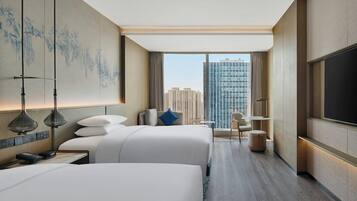 Superior Room, 2 Double Beds | Minibar, in-room safe, blackout drapes, free cribs/infant beds