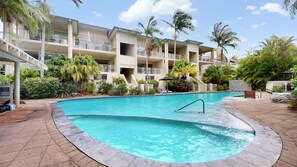 Indoor pool, a heated pool