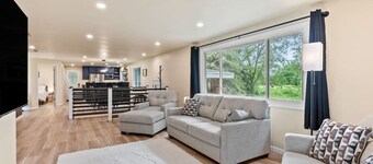 Riverwoods Retreat | Game Room, Hot Tub & Sauna