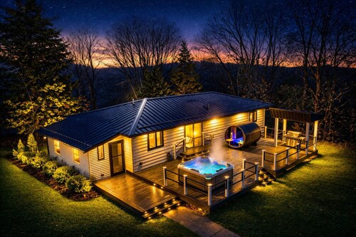 Riverwoods Retreat | Game Room, Hot Tub & Sauna