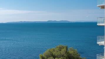 Udsigt fra overnatningsstedet