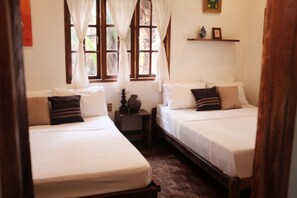 4 chambres, draps fournis