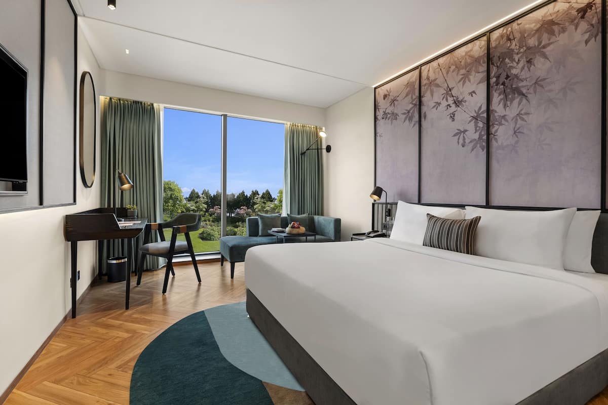 Minibar, in-room safe, desk, blackout drapes