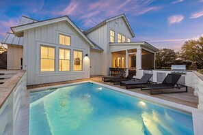 Pool - NEW BUILD! 4 bedroom Luxury Seabrook Home, Private Pool, Club Access, Equestrian View! (Seabrook Island)