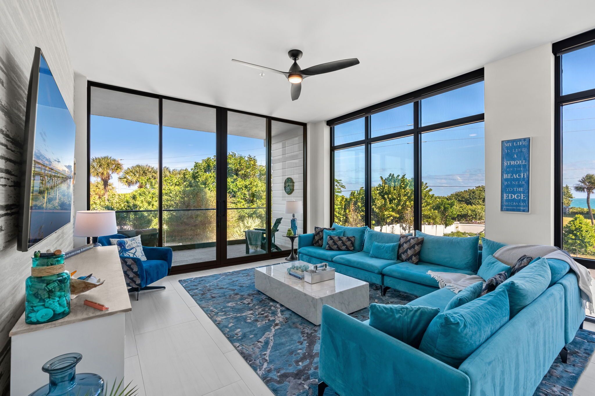Sleek & Stylish Beachfront Condo W/ Resortstyle Pool, Cabanas, Private Beach Access - Melbourne, FL