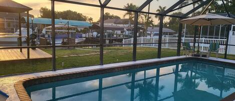 Außenpool, beheizter Pool