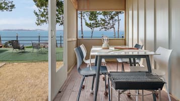 ベーシック ルーム 1 ベッドルーム (105(Private House/Ocean View/BBQ)) | 1 室のベッドルーム、WiFi (無料)