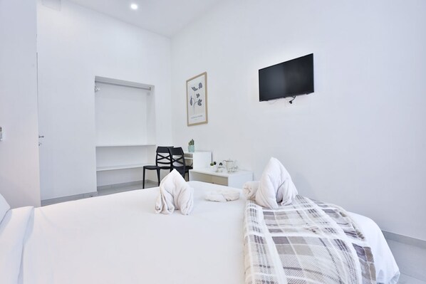 3 chambres, fer et planche Ă repasser, Wi-Fi, literie fournie
