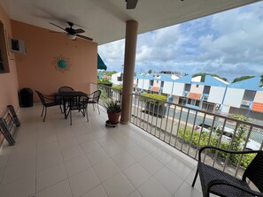 Comfort Apartment, 2 Bedrooms, Kitchen | Balcony view - Apartment in Boqueron (Cabo Rojo)