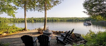 Cozy Lakefront Cabin • Winter Escape on Sebec Lake
