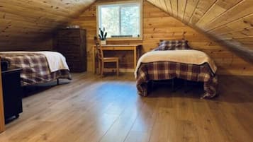 3 habitaciones, escritorio, wifi gratis y ropa de cama