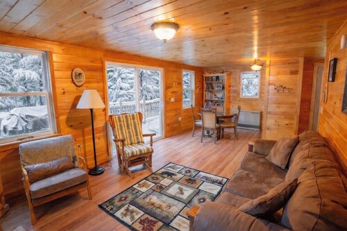 Cozy Lakefront Cabin • Winter Escape on Sebec Lake
