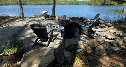 NEW! Tranquil Lake Front Home Tucked in Quiet Cove on pristine Sebec Lake