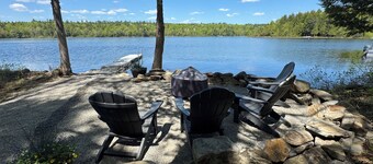 NEW! Tranquil Lake Front Home Tucked in Quiet Cove on pristine Sebec Lake