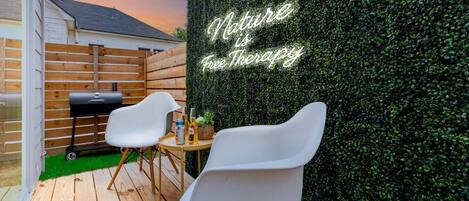 Enceinte de l’hébergement