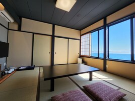 Habitación cuádruple estándar, no fumadores, vistas al mar