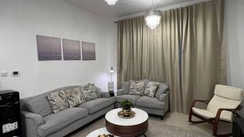 Smart TV, fireplace, computer monitors