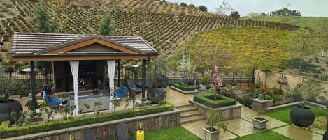 Overnattingsstedets uteområder