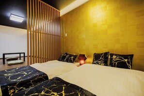 5 chambres, bureau, Wi-Fi gratuit, draps fournis