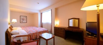 Nonsmoking Twin Westernstyle room | Buffet plan Allinclusive / Nishitsugarugun Aomori