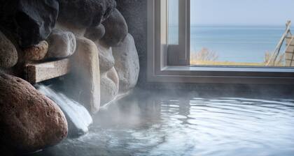 Nonsmoking Oceanfacing Japanesestyle room Premium twin bed | Buffet plan Allinclusive / Nishitsugarugun Aomori