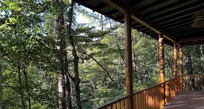 An openair bath Karaoke Enjoy BBQ at this villa / Komoro Nagano