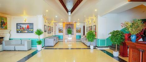 Sitzecke in der Lobby