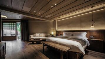 Premier-Doppelzimmer | Kostenlose Minibar, Verdunkelungsvorhänge, schallisolierte Zimmer