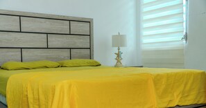 3 bedrooms, bed sheets