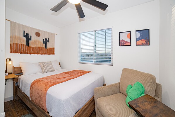 1 bedroom, iron/ironing board, free WiFi, bed sheets