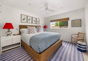 2 bedrooms, in-room safe, iron/ironing board, free WiFi