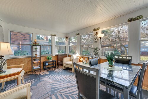 Walk to Detroit Zoo: Home w/ Sunroom & Patio!