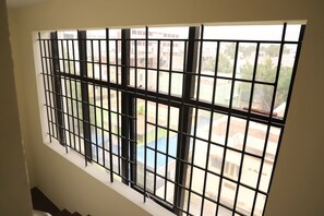 Habitación individual Confort, 1 cama individual, balcón | Vistas del balcón