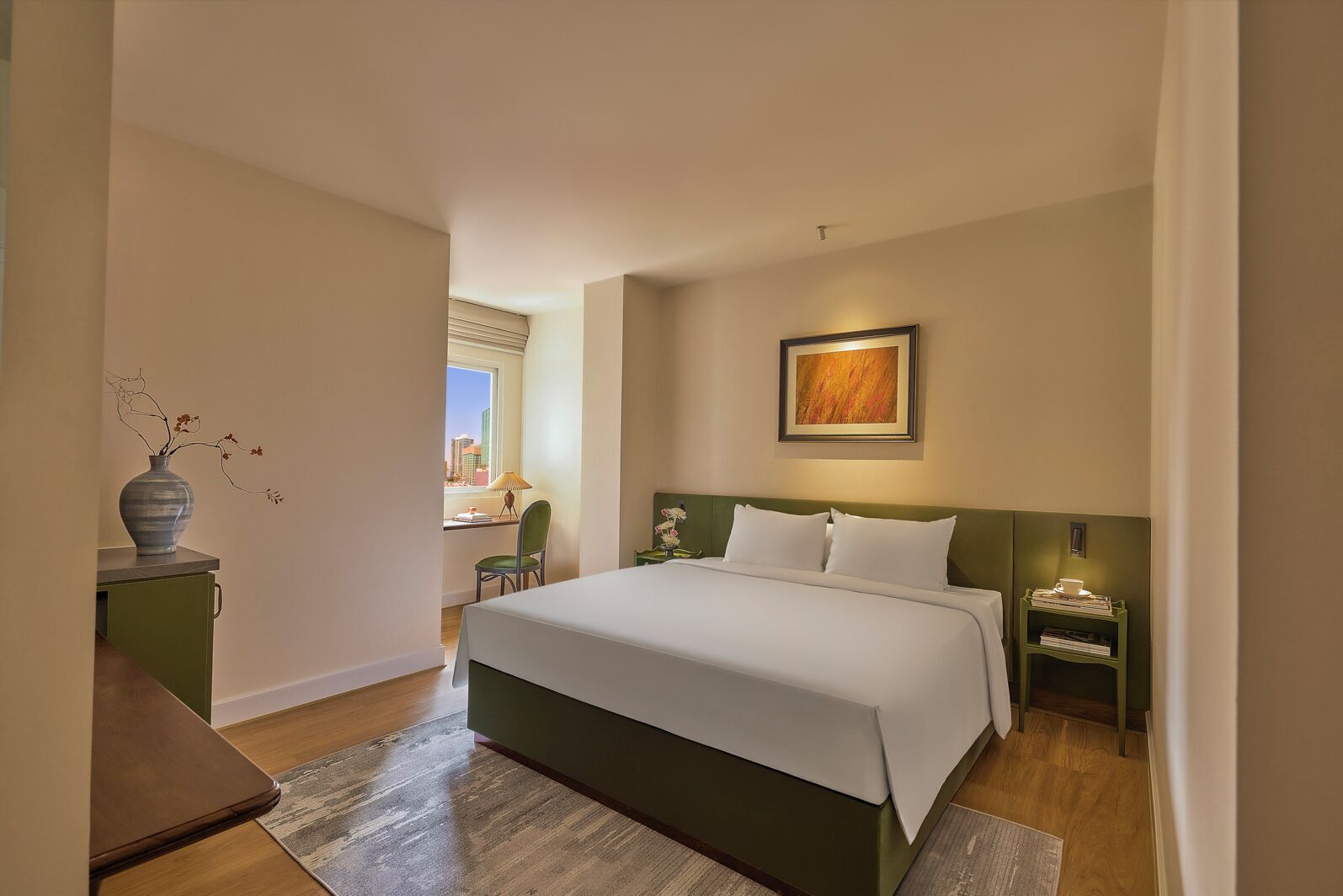 デラックス ルーム シティビュー | セーフティボックス (室内)、WiFi (無料)