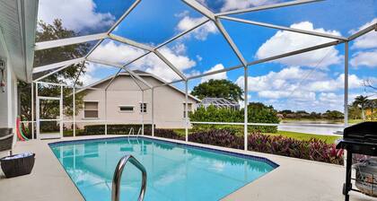 Pool, Pond Views & Lounge | Gated Naples Retreat | Briarwood Bliss by AvantStay