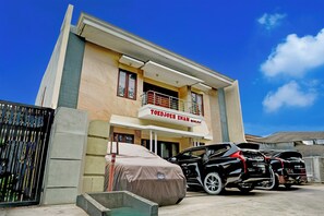 Façade de l’hébergement