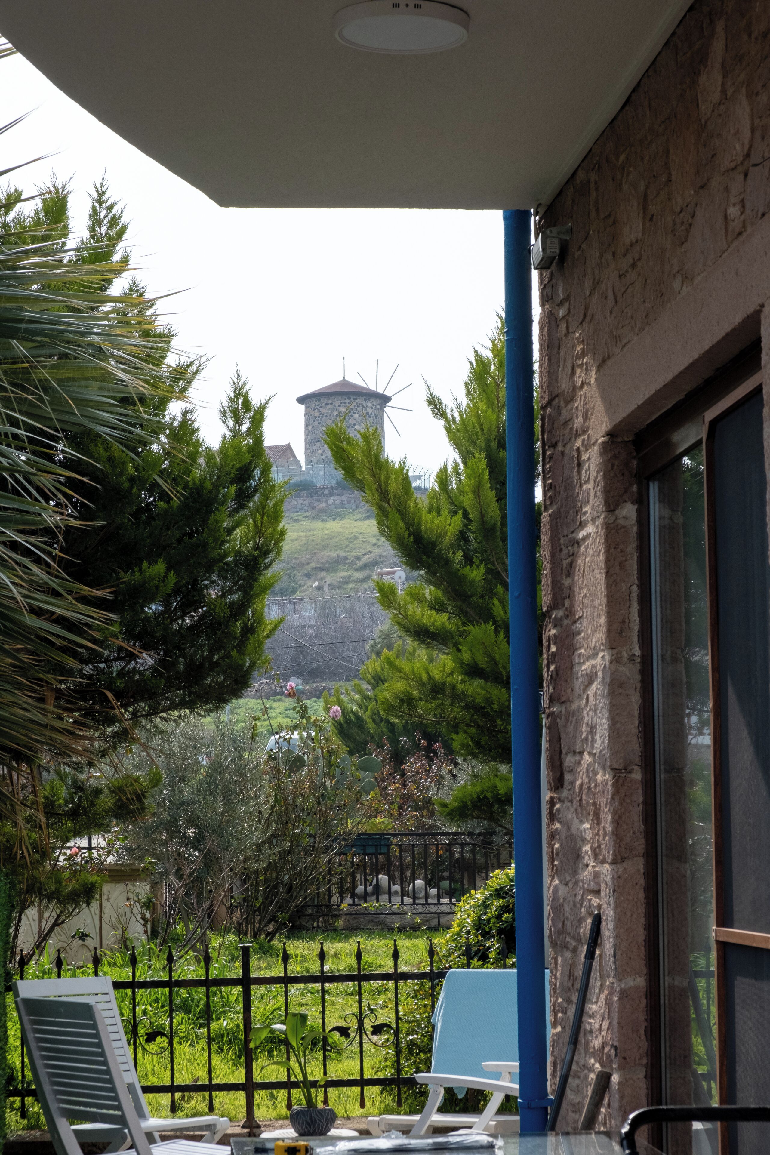 Chambre Double, patio, vue jardin | Terrasse/Patio