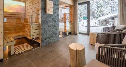 Chalet in Saalbach nahe Skilift und Sauna