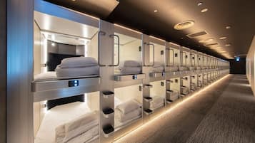 Basic Cabin, Men only, Non Smoking | Free WiFi, bed sheets