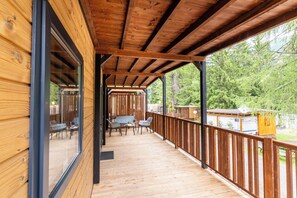 Superior Mobile Home Family | View from room - Club del Sole Val di Fiemme  (Bellamonte)