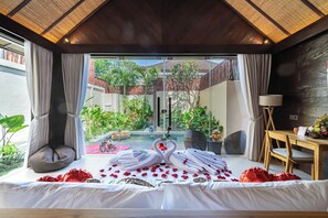 1 bedroom, in-room safe, desk, laptop workspace - Villa Dijabu (Kuta)
