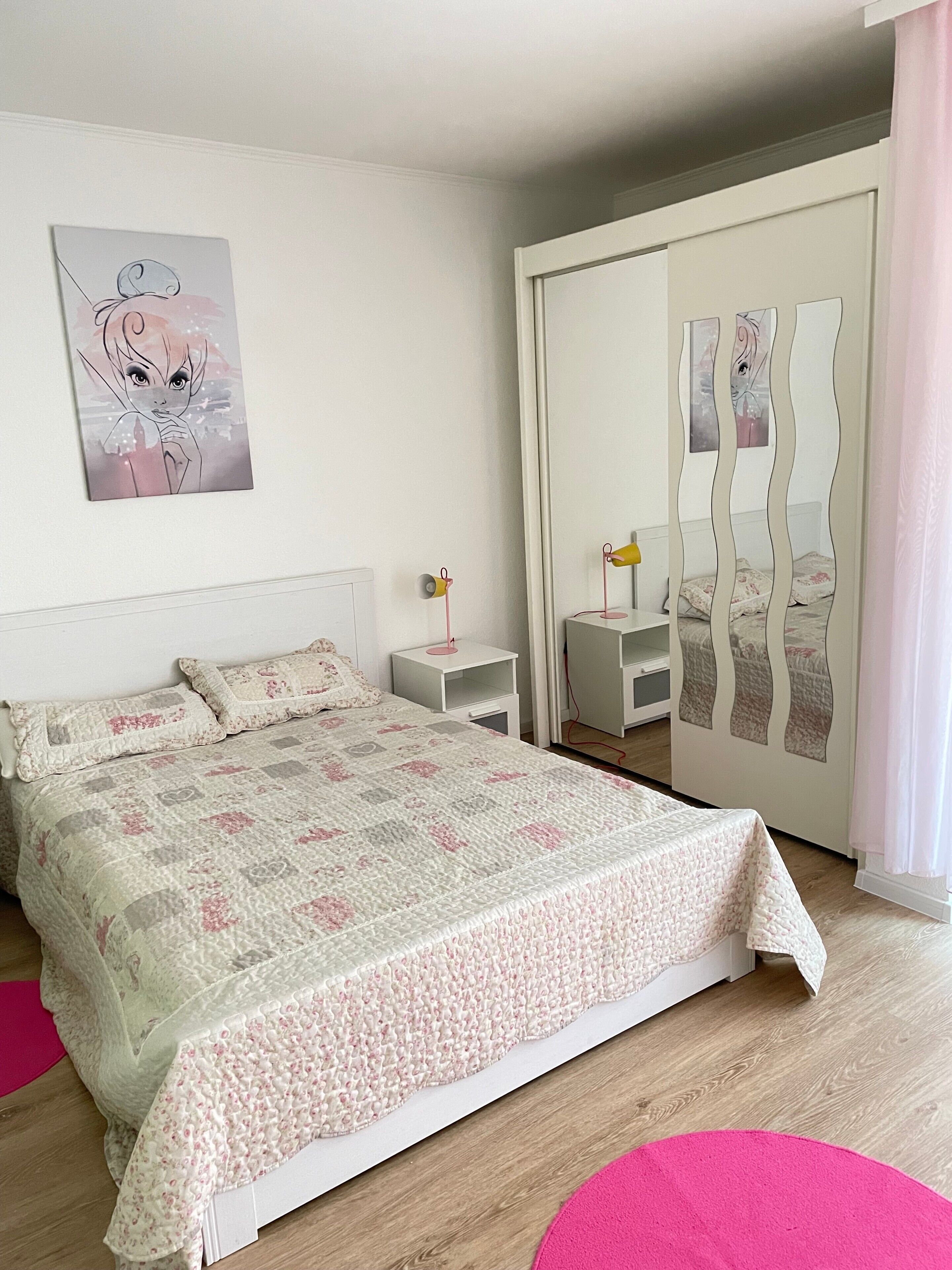 1 makuuhuone, silitysrauta/-lauta, ilmainen Wi-Fi, vuodevaatteet