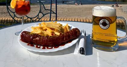 Ferienhaus 'Haffschatz' mit privater Sonnenterrasse und Garten