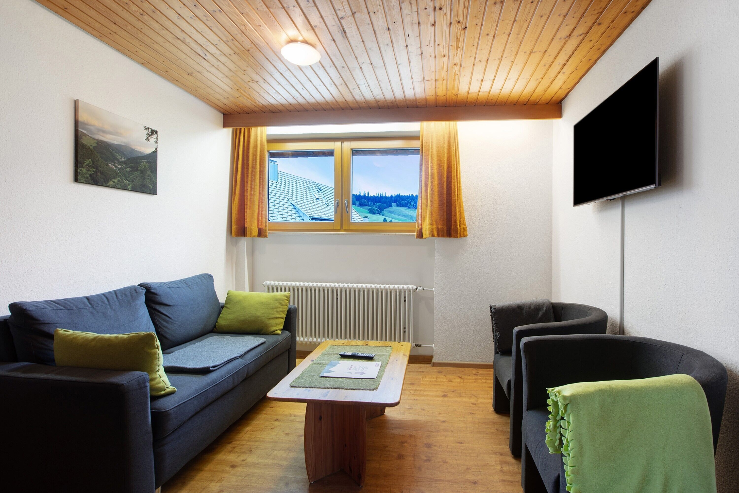 Fernseher, Tischtennisplatte