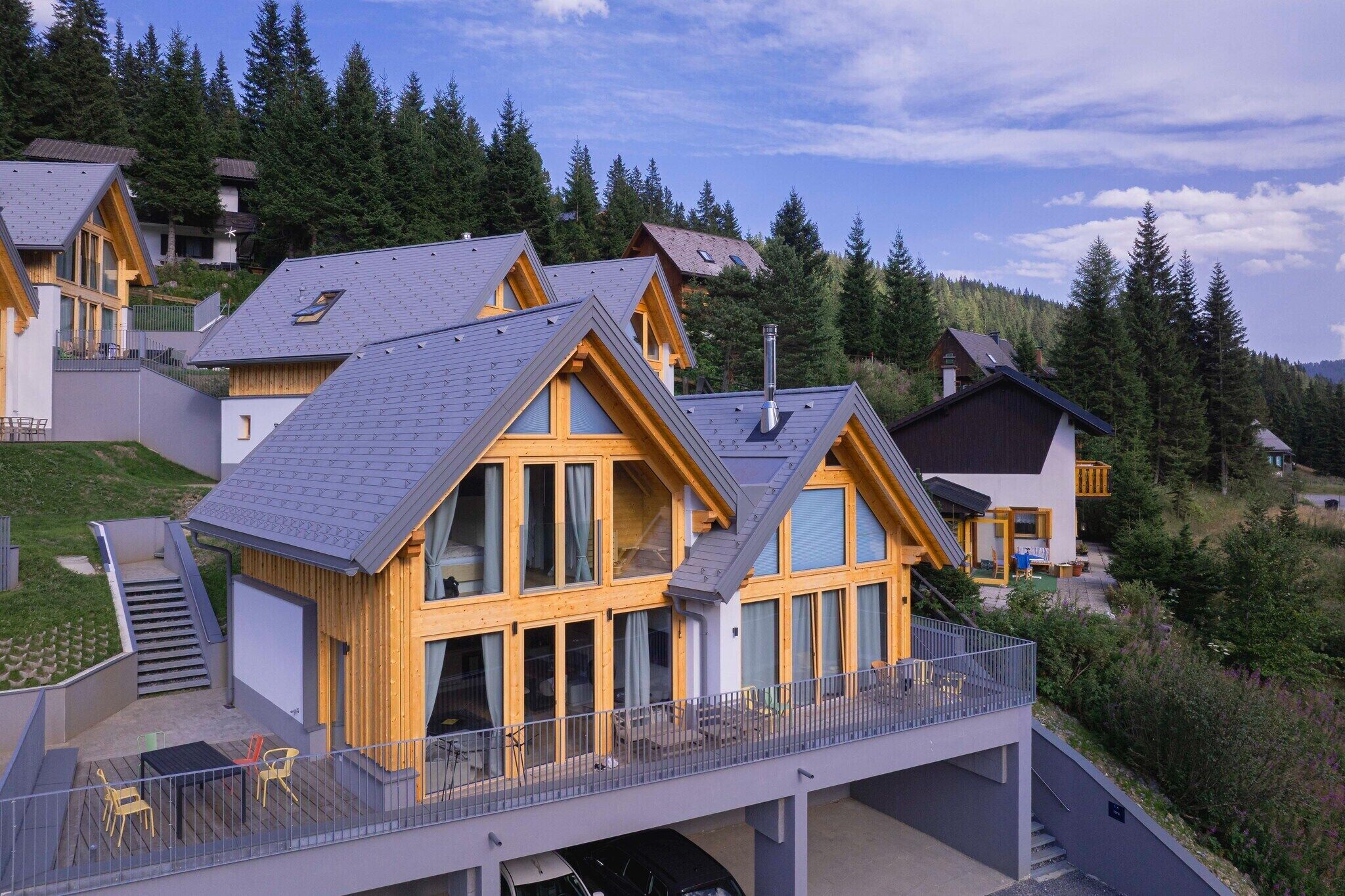Außenseite Ferienhaus [Sommer]