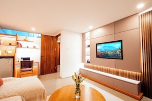 Villa Exclusive, 3 camere da letto, piscina privata | Soggiorno | TV a schermo piatto