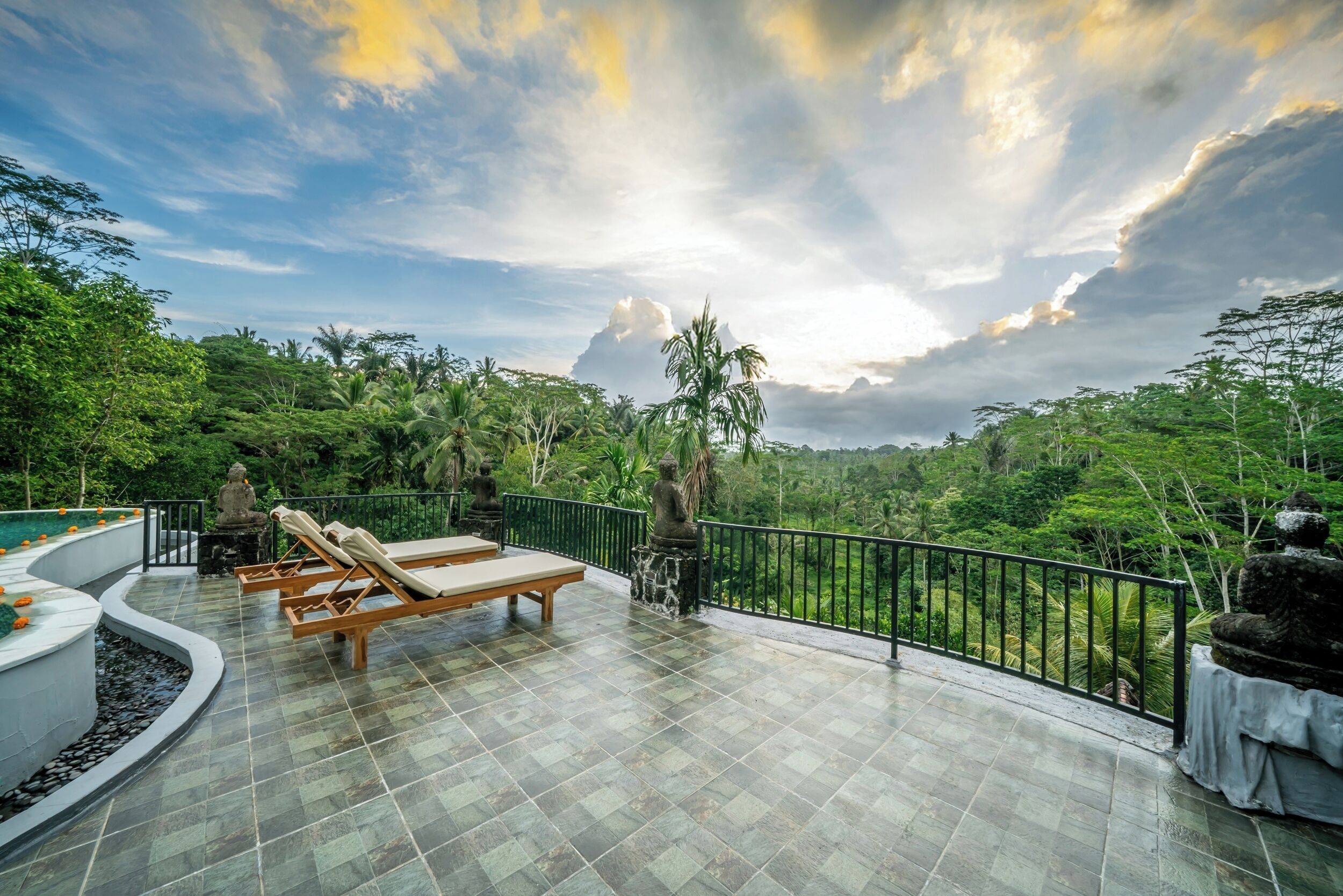 Villa, Pool Access | Bar mini, dihias secara berasingan 