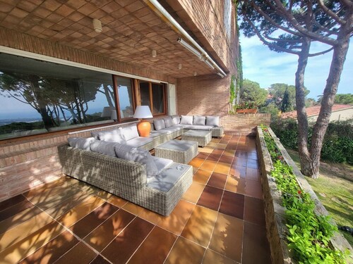 Villa Juny. Best view in North Barcelona Coast