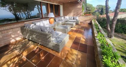 Villa Juny. Best view in North Barcelona Coast